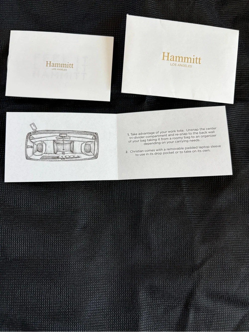 Hammitt Christian Office Tote Bag and Laptop Sleeve